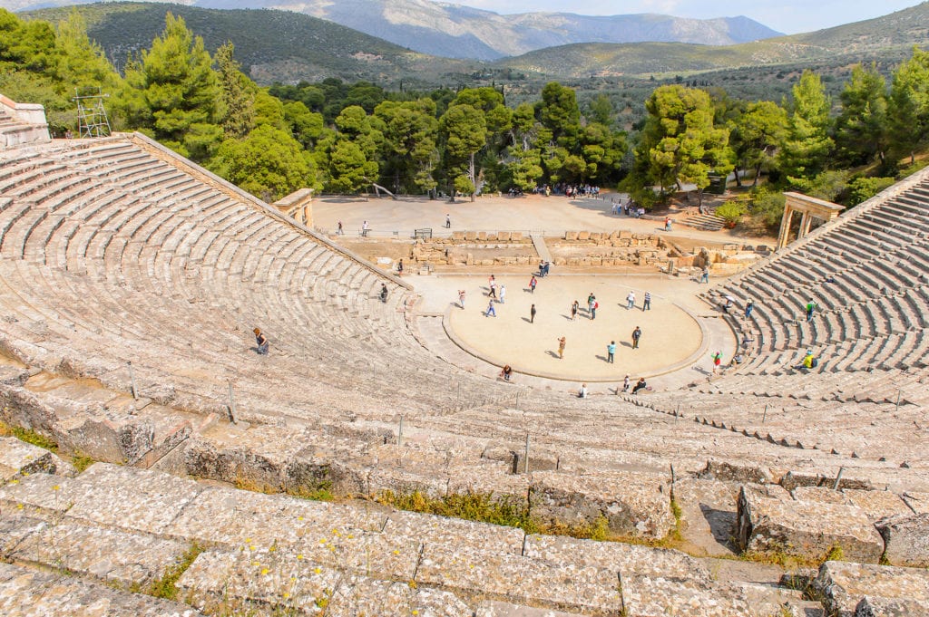 Large Amphitheater Of Epidaurus