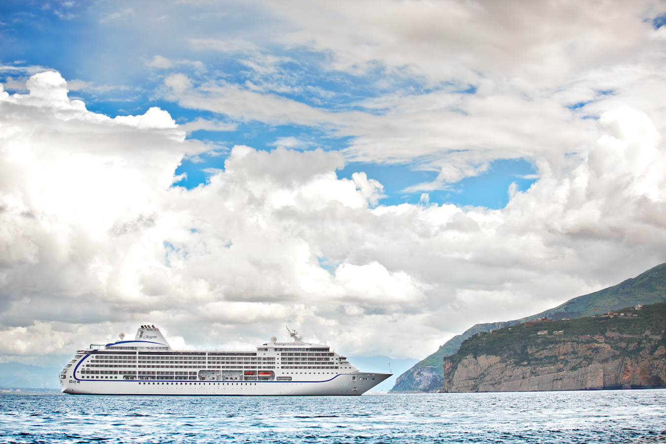 Cruise Ship in Sorrento