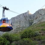 Cape Town, South Africa Cable Car to Table Mountain