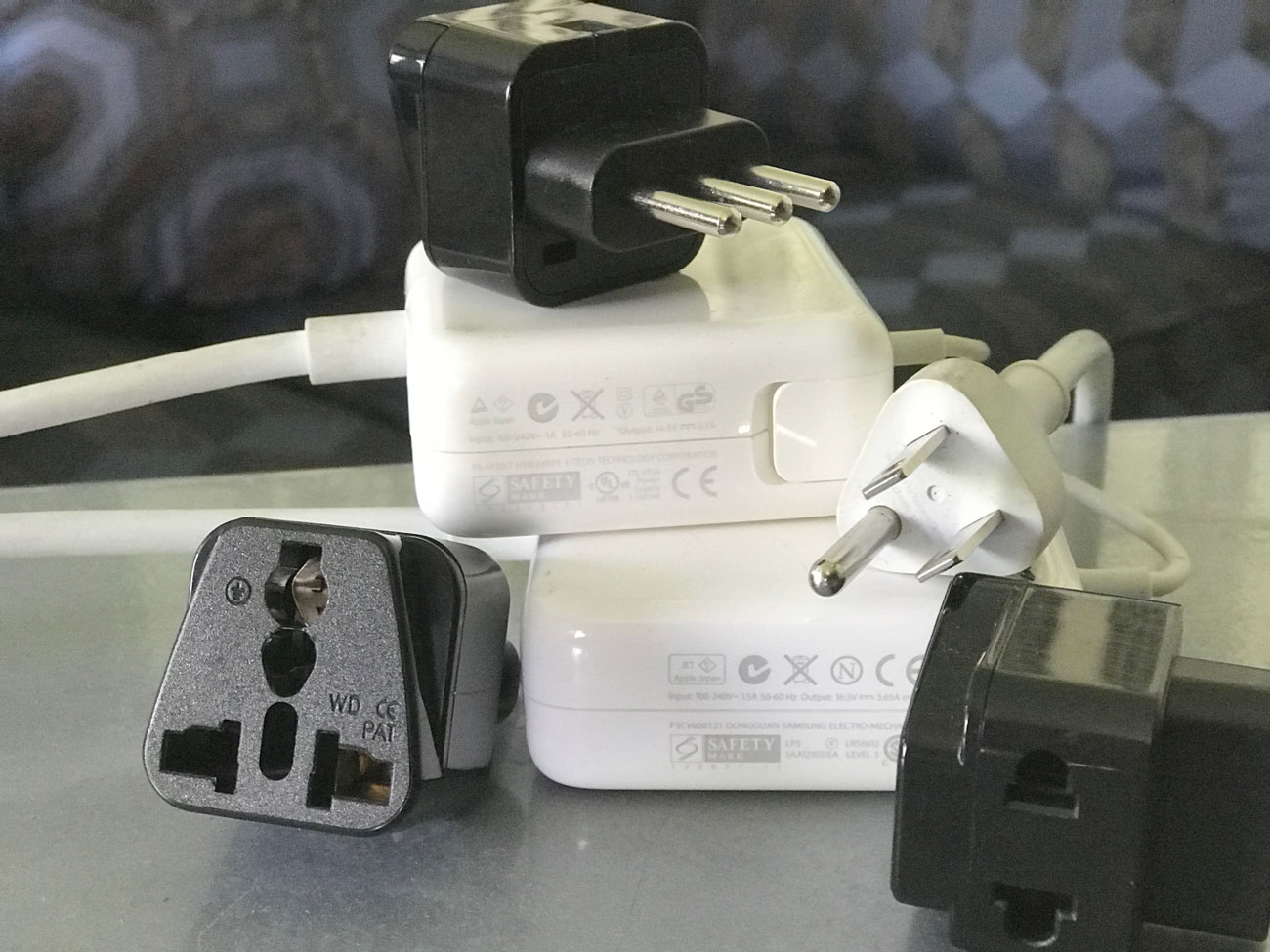 travel adapters