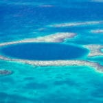 The Great Blue Hole in Belize