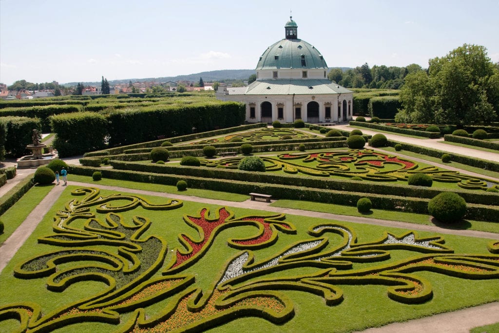The gardens and castle of Kroměříž are an exceptionally complete and well-preserved example of a European Baroque princely residence and its gardens.