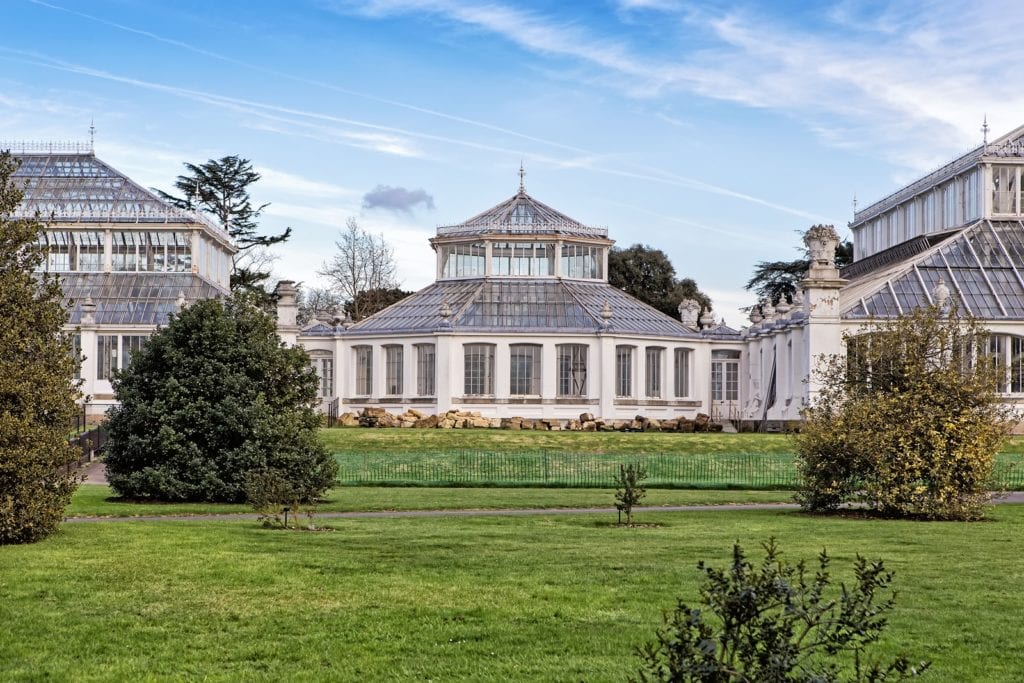 Glasshouse In Kew Gardens is a UNESCO World Heritage Site