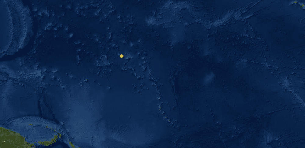 Map of UNESCO World Heritage Sites in Marshall Islands