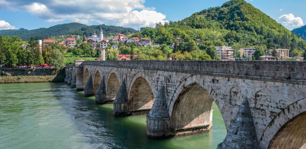 The Mehmed Paša Sokolović Bridge of Višegrad