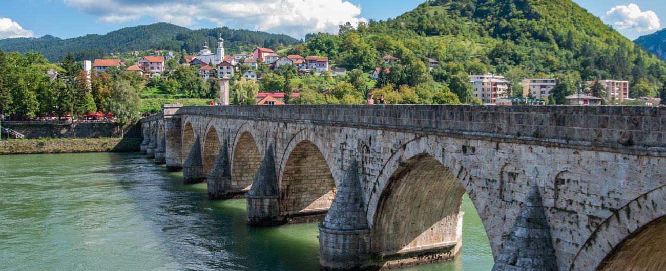 The Mehmed Paša Sokolović Bridge of Višegrad