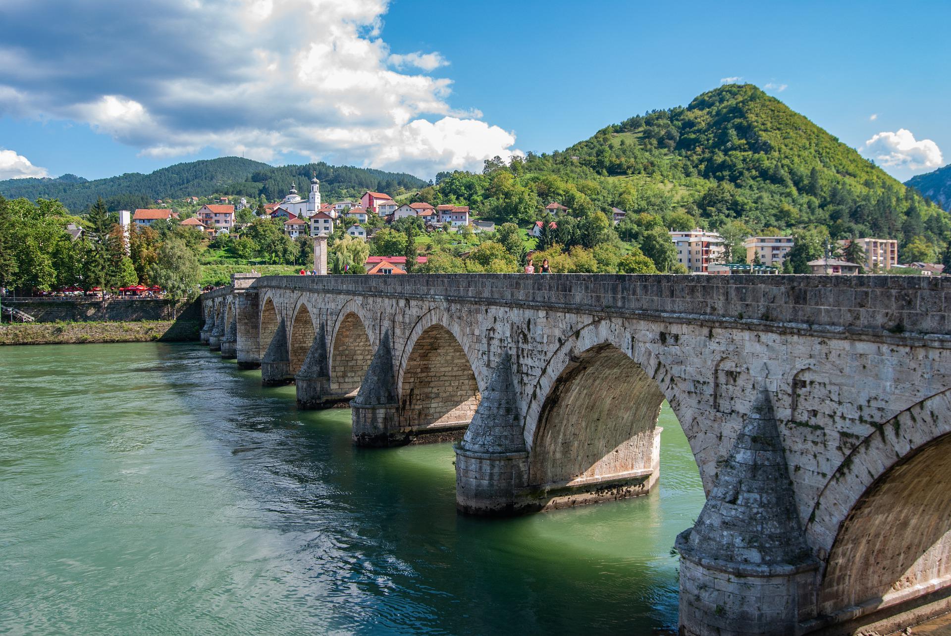 The Mehmed Paša Sokolović Bridge of Višegrad