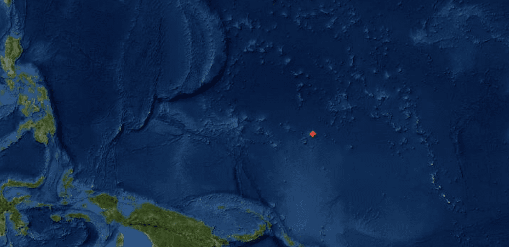 Map of UNESCO World Heritage Sites in Micronesia