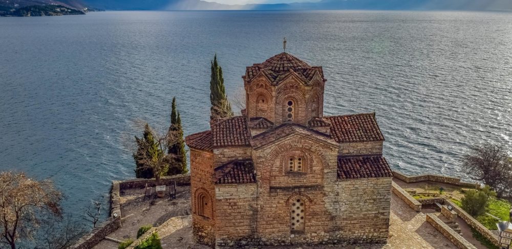The Lake Ohrid region.