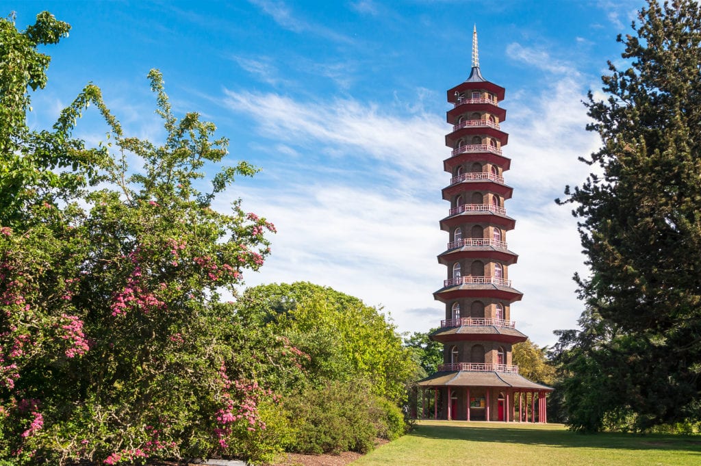 kew gardens pagoda visit