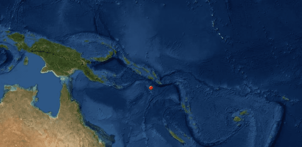 Map of UNESCO World Heritage Sites in Solomon Islands