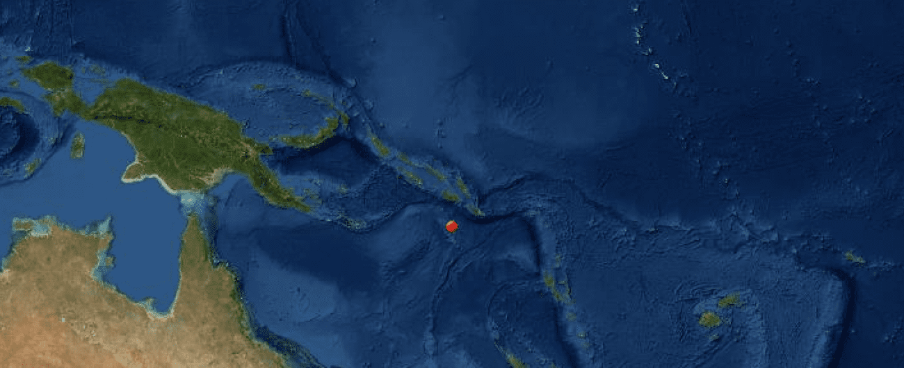 Map of UNESCO World Heritage Sites in Solomon Islands