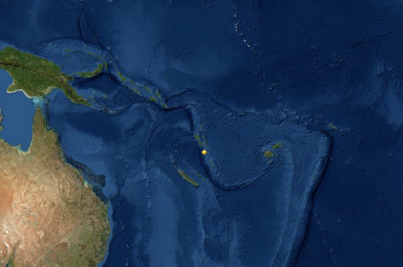 Map of Vanuatu UNESCO World Heritage Sites
