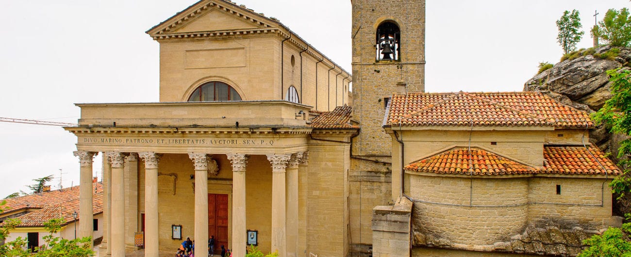 Cathedral of San Marino Historic Centre and Mount Titano