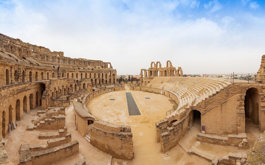 El Jem is a 3rd-century monument.