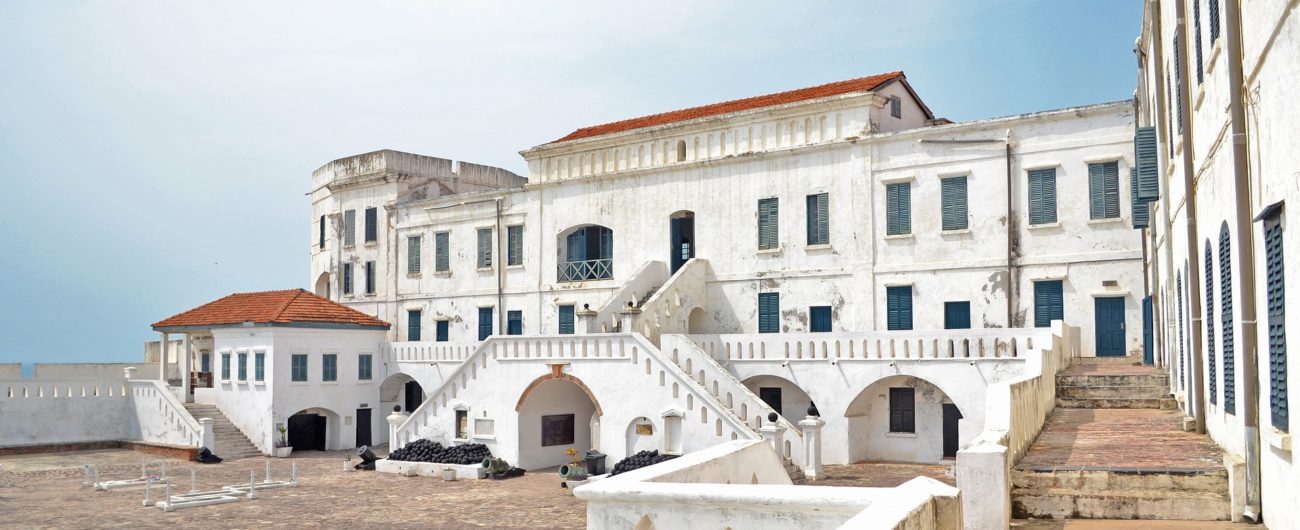 Cape Coast Castle in Ghana is a UNESCO World Heritage Site.