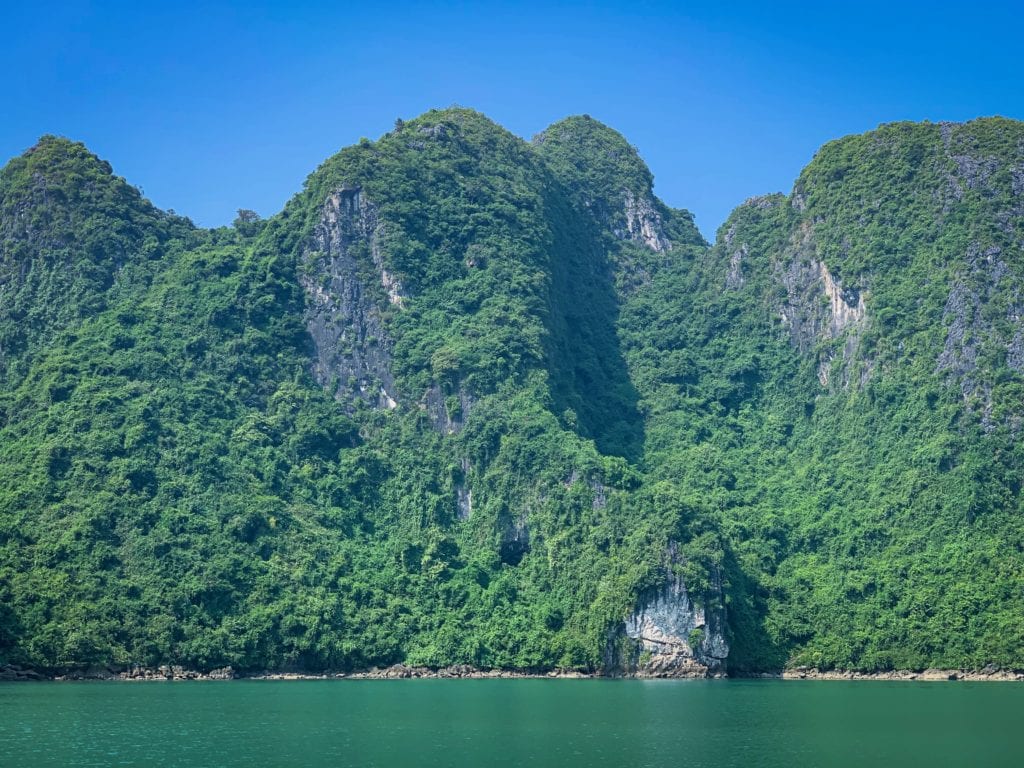 Ha Long Bay is a UNESCO World Heritage Site in Vietnam