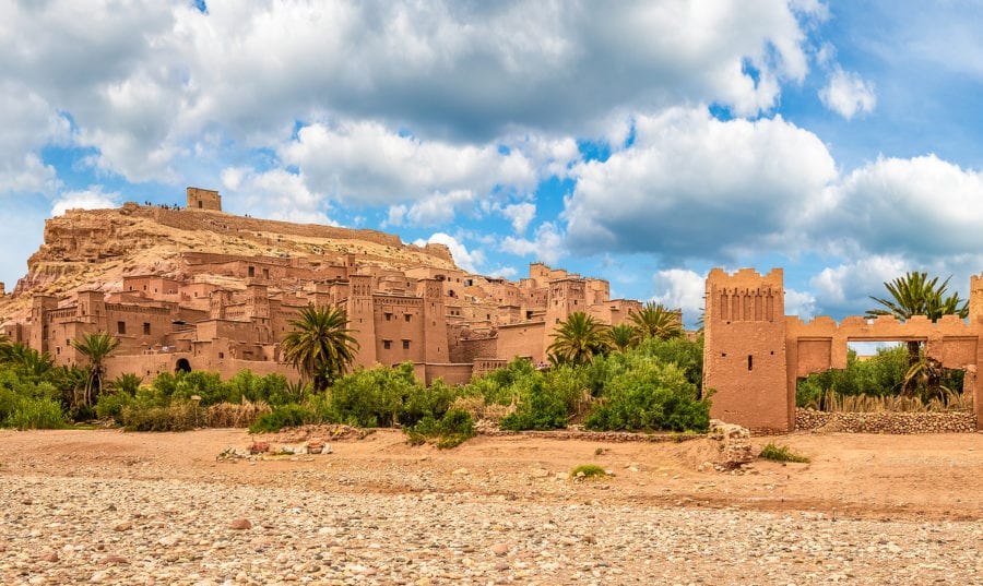 Kasbah Ait Ben Haddou, A Berber Fortress Village Near Ouarzazate