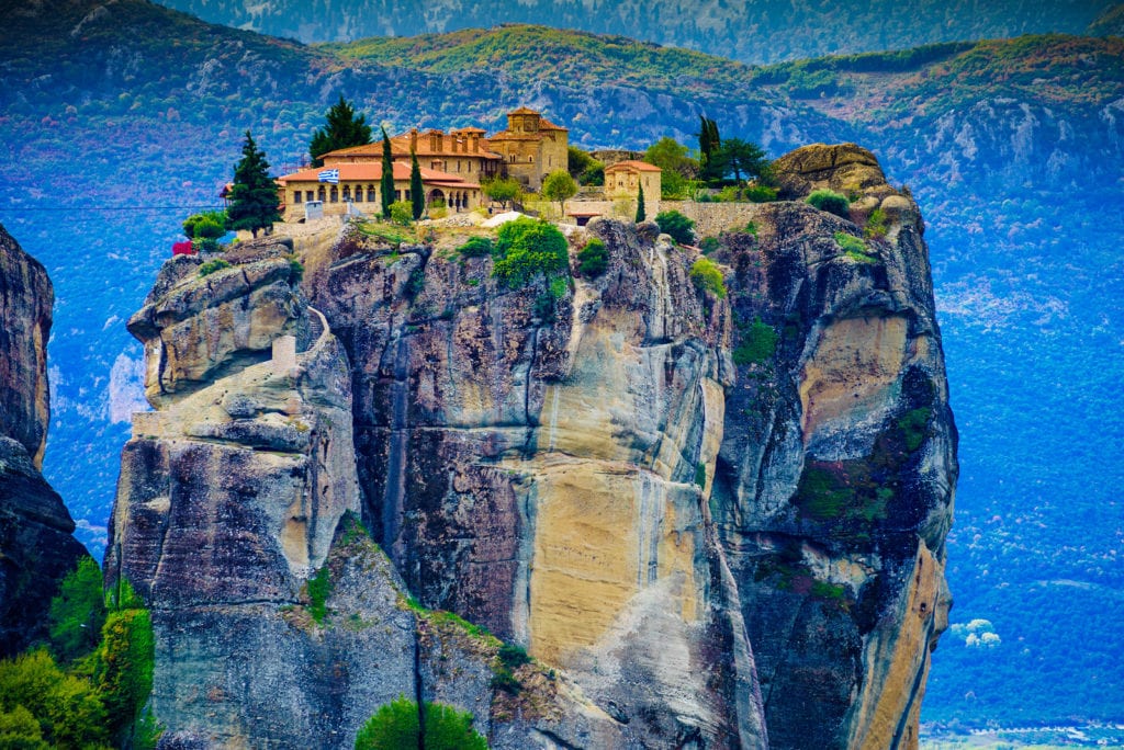 Monastery Of The Holy Trinity On Cliff. 