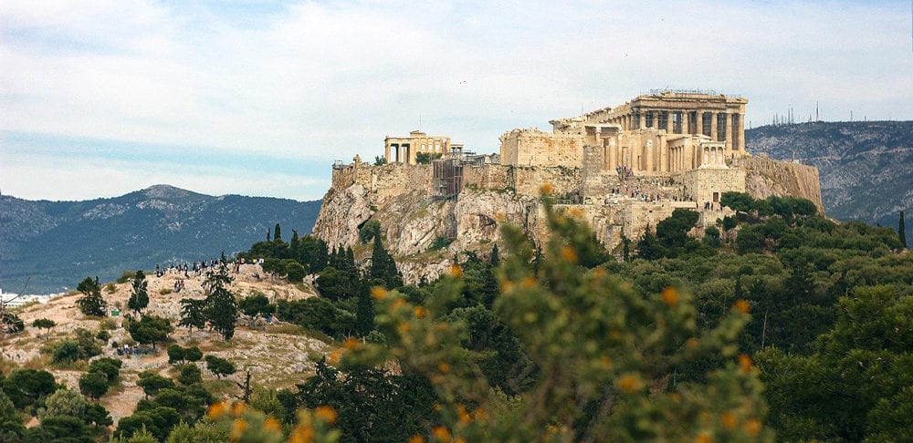 Acropolis in Athens, Greece