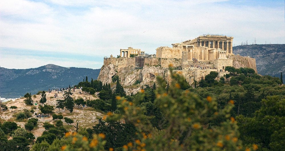 Acropolis in Athens, Greece