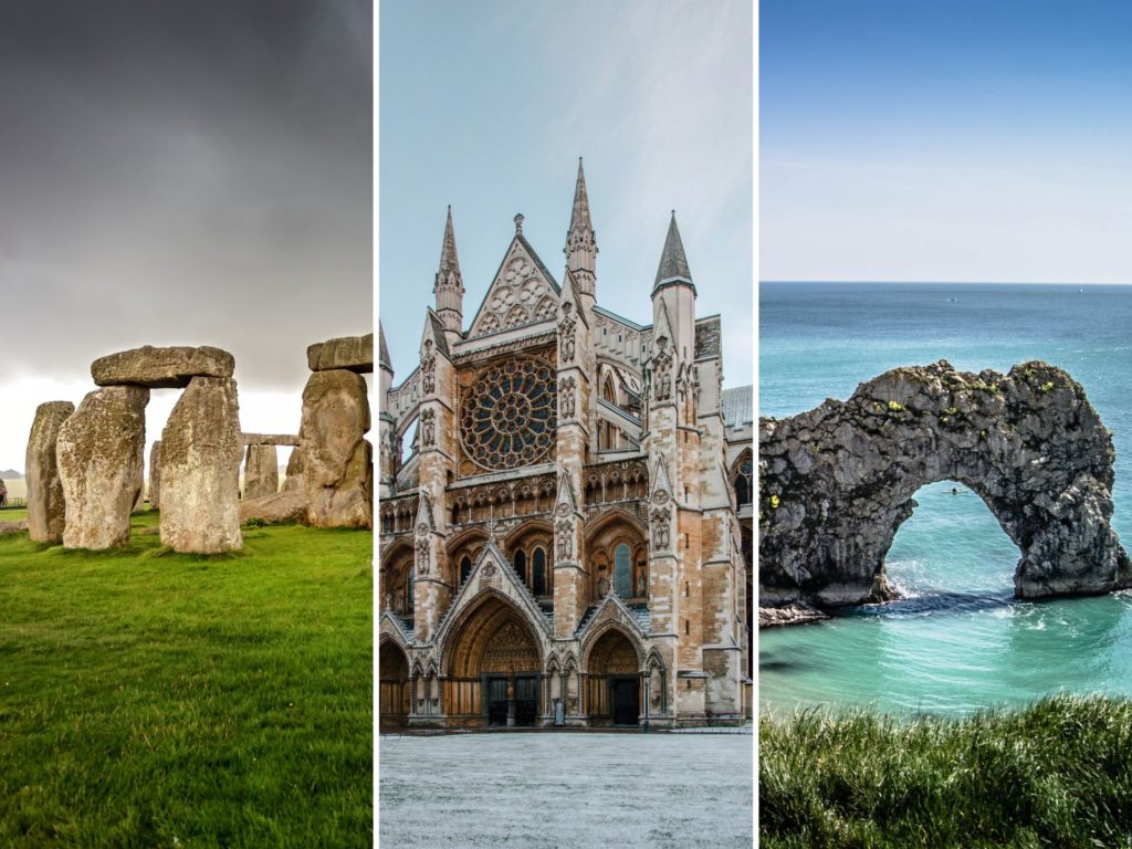 UNESCO World Heritage Sites in United Kingdom of Great Britain and Northern Ireland