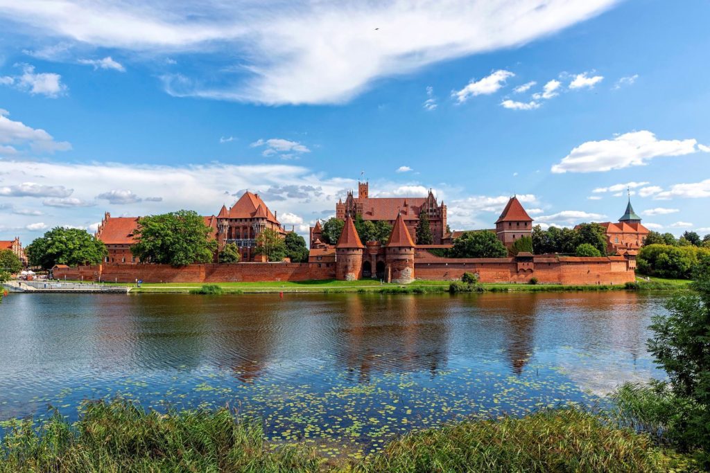 Malbork Castle in Poland is a UNESCO World Heritage Site