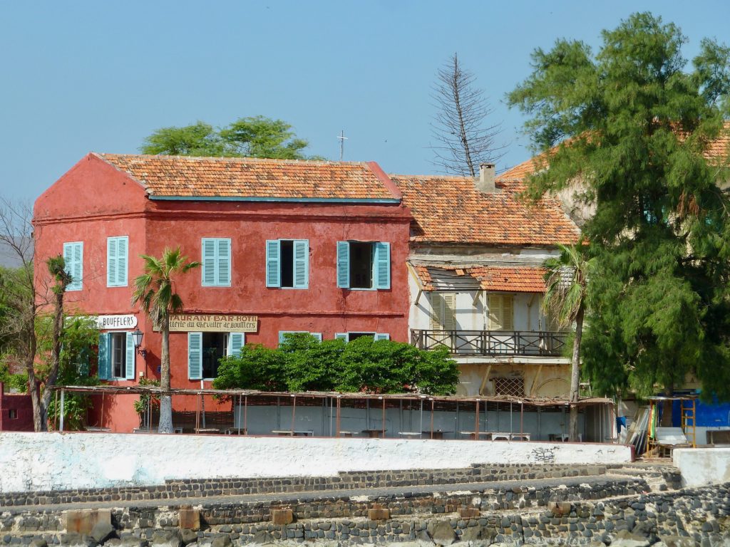 The island of Gorée, Senegal