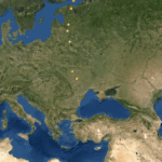 Map of UNESCO World Heritage Sites in Republic of Moldova