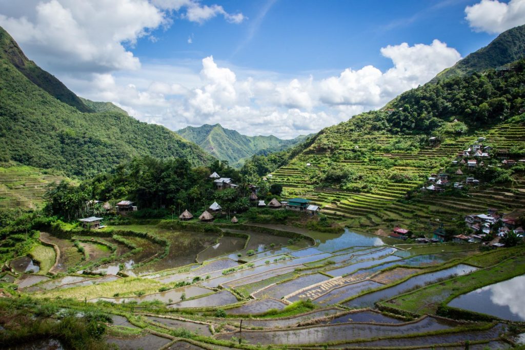 The Rice Terraces of the Philippine Cordilleras is. UNESCO World Heritage Site.