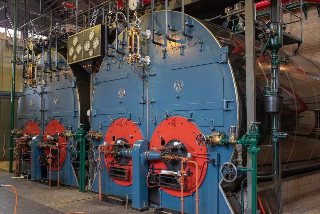 The Wouda Pumping Station at Lemmer, Netherlands