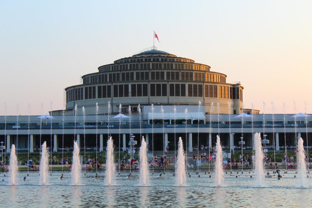 The Centennial Hall in Wrocław,, Poland