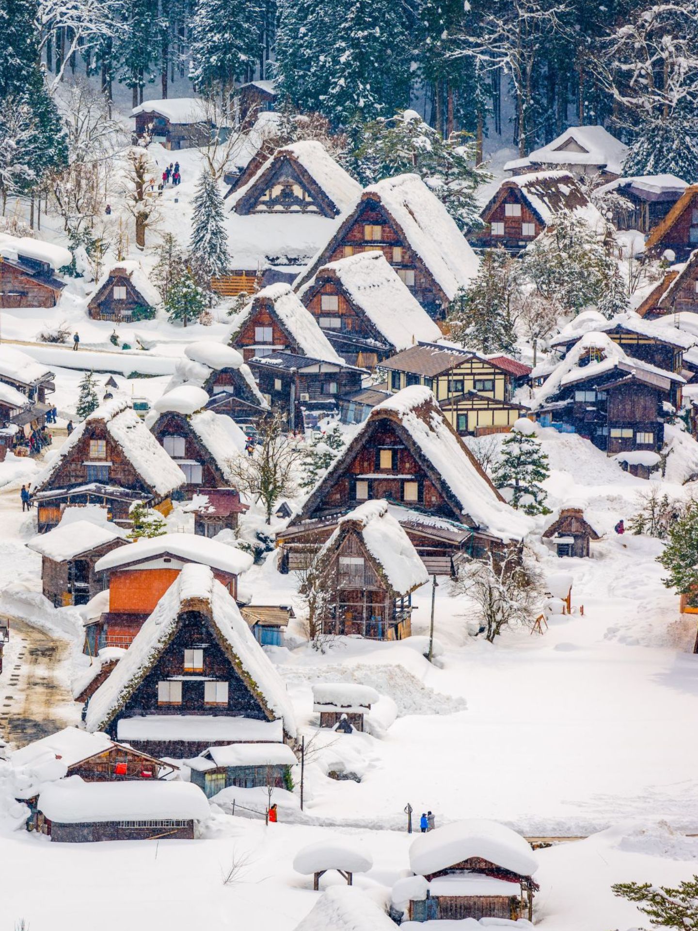 Shirakawago is a UNESCO World Heritage site that is better in winter