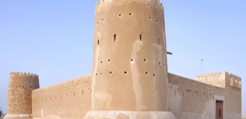 Al Zubarah Qatar, a view from south.